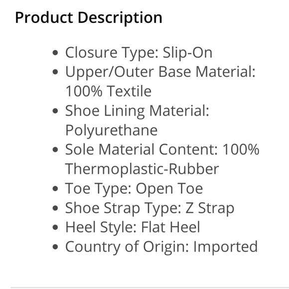 1Super Cute Arizona Flat Sandal (PRICE FIRM) - Picture 4 of 4